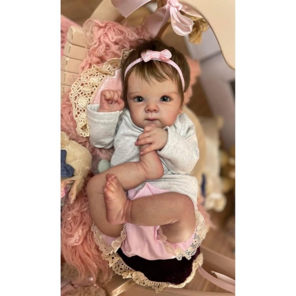 🆕Kids Reborn Baby Dolls Silicone Full Body 18 inch Baby Girl Real Life Babies